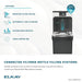 Elkay LZS8WSMP-W1 Bottle Filling Station with Single ADA Cooler – Enhanced Filtration Refrigerated - The Fountain Direct