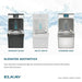Elkay LZS8WSAP-W1 Connected Bottle Filling Station with Single ADA Cooler –  Filtered, Refrigerated - The Fountain Direct