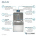Elkay LZS8WSSP-W1 Connected Bottle Filler & Single ADA Cooler – Filtered, Refrigerated - The Fountain Direct