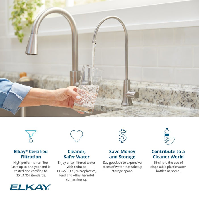 Elkay EWF3001 – DIY Universal Filtration Kit, 2,250 Gal, PFAS