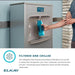 Elkay DSSBF8SP-W1 ezH2O® Enhanced Connected Floor Standing Bottle Filling Station with Filter,  Refrigerated - The Fountain Direct