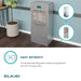Elkay DSSBF8SP-W1 ezH2O® Enhanced Connected Floor Standing Bottle Filling Station with Filter,  Refrigerated - The Fountain Direct