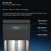 Elkay LZS8WSBPRO Pro Filtration™ Bottle Filling Station & ADA Cooler – Refrigerated, Filtered, Black Stainless - The Fountain Direct