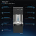 Elkay LZS8WSBPRO-UV Pro Filtration™ Bottle Filling Station & ADA Cooler – Refrigerated, Filtered, Black Stainless, UV Protection - The Fountain Direct