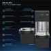 Elkay LZSTL8WSBPRO-FSR5 Pro Filtration™ Bottle Filling Station & Bi-Level ADA Cooler – Refrigerated, Black Stainless, Sediment Prefilter - The Fountain Direct