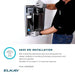 Elkay Liv® EZ LBWDM0WHBC Built-in Filtered Water Dispenser – Non-Refrigerated - The Fountain Direct