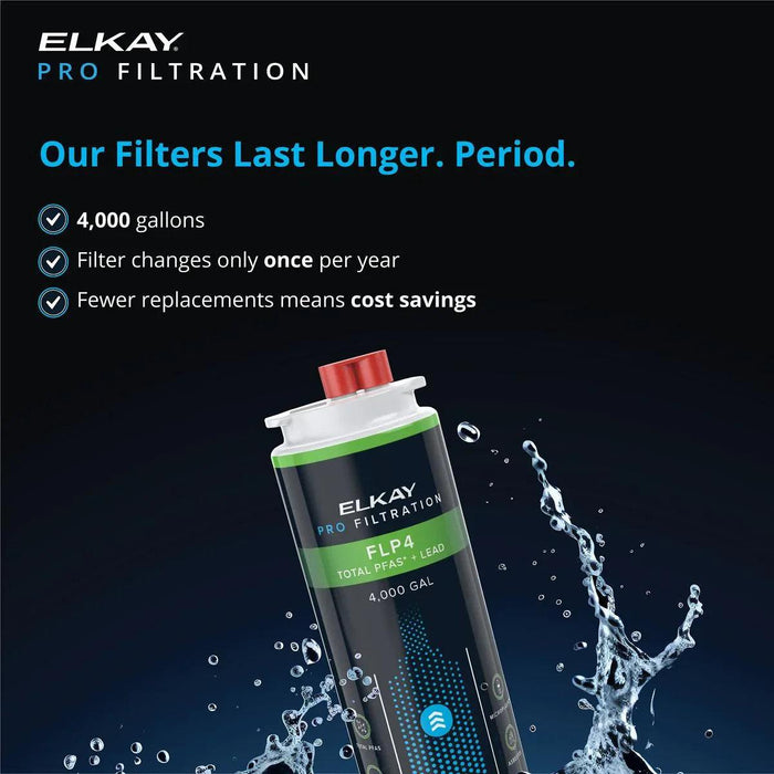 Elkay Pro Filtration™ Total PFAS* + Lead + Microplastics 4000 gal. Filter - The Fountain Direct
