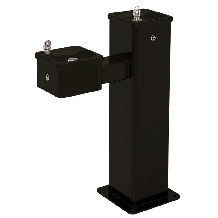 Haws 3500FR ADA Vandal-Resistant Outdoor Freeze-Resistant Pedestal Fountain - The Fountain Direct 