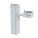 Haws 3602FR  ADA Outdoor Vandal-Resistant Stainless Steel Pedestal Fountain-Freeze-Resistant - The Fountain Direct