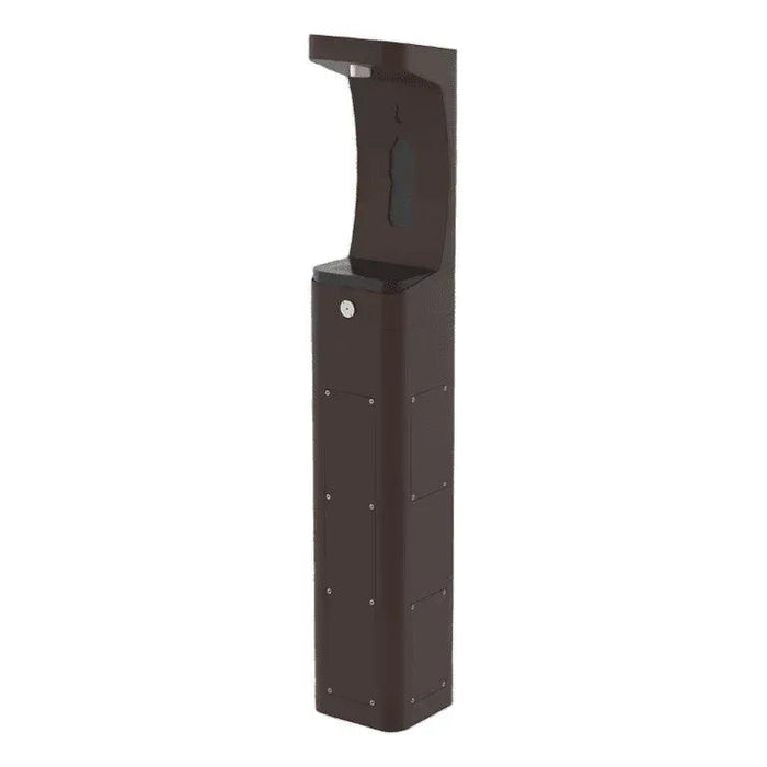 Haws 3610F ADA Outdoor Vandal-Resistant Stainless Steel Filtered Bottle Filler - The Fountain Direct