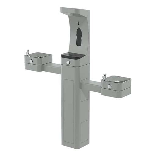 Haws 3612F Outdoor ADA Modular Drinking Fountain with Bottle Filler – Filtered - The Fountain Direct 