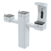 Haws 3612FRBFA ADA Outdoor Stainless Steel Bottle Filler and Dual Fountain - Freeze Resistant - The Fountain Direct
