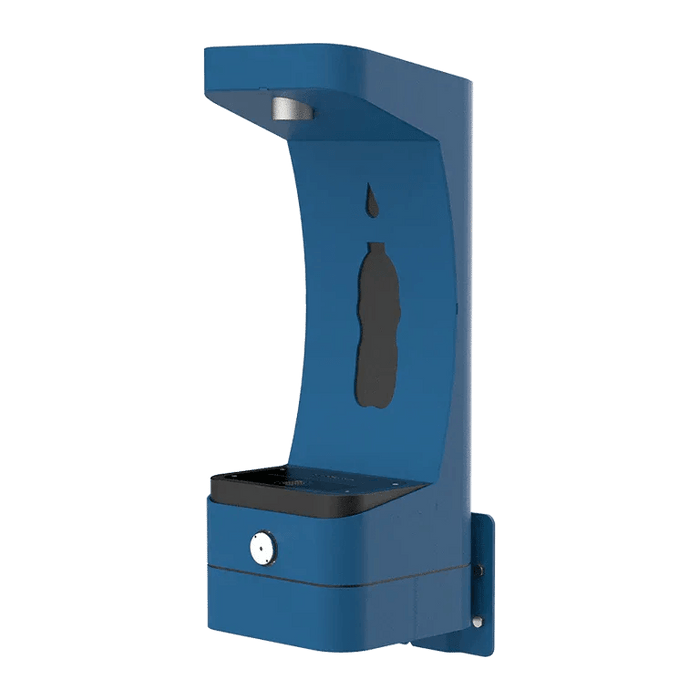 Haws 3690 ADA Outdoor Wall-Mounted Bottle Filler – Vandal-Resistant Stainless Steel - The Fountain Direct