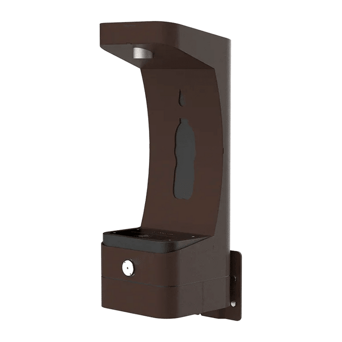 Haws 3690 ADA Outdoor Wall-Mounted Bottle Filler – Vandal-Resistant Stainless Steel - The Fountain Direct
