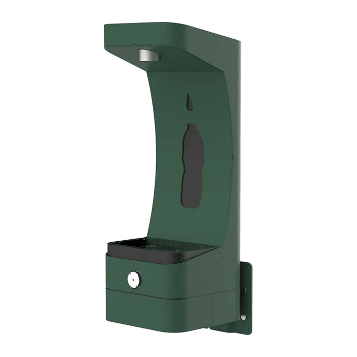 Haws 3690 ADA Outdoor Wall-Mounted Bottle Filler – Vandal-Resistant Stainless Steel - The Fountain Direct