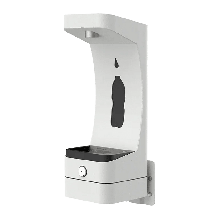 Haws 3690 ADA Outdoor Wall-Mounted Bottle Filler – Vandal-Resistant Stainless Steel - The Fountain Direct