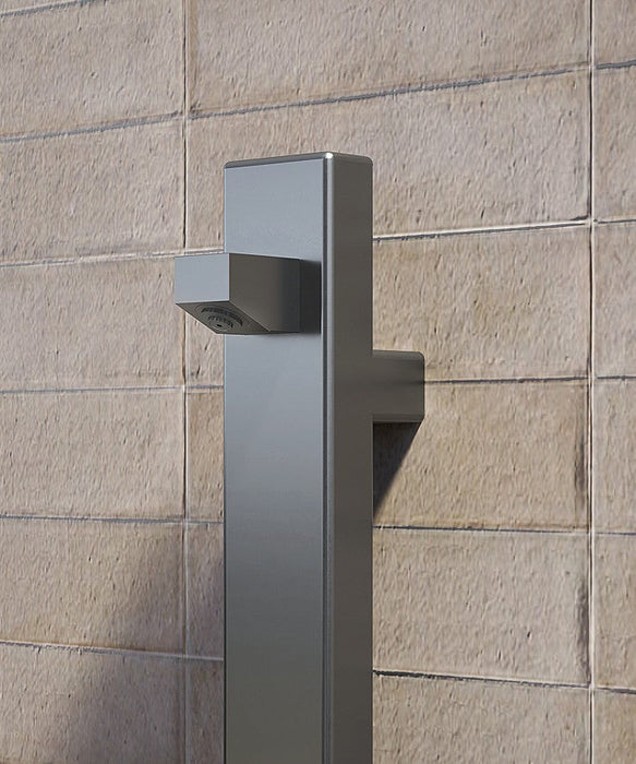 Rainware Suncoast Wall 4301 Hot & Cold Wall-Mounted Shower with Foot Wash – Satin 316 Stainless Steel