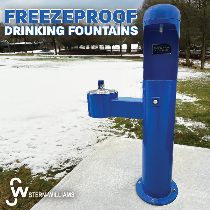 Stern-Williams 7700 Series Drinking Fountain & Bottle Filler – Durable, Vandal-Resistant, and Pet Fountain Option