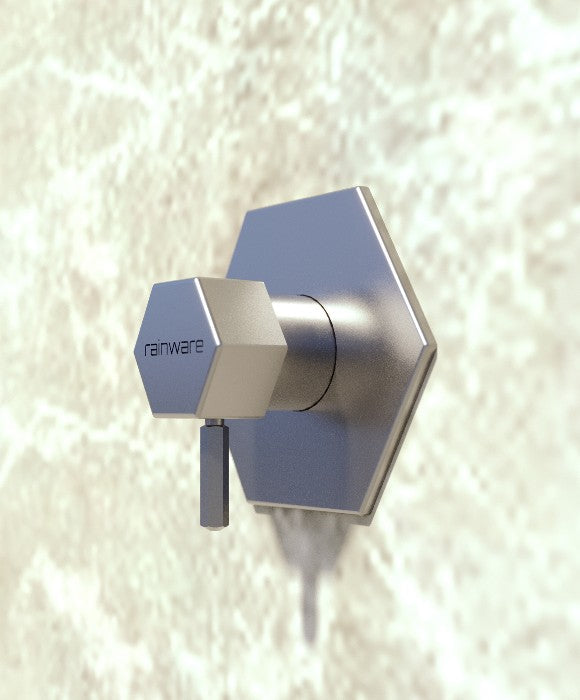 Rainware Miami In-Wall Shower Set 8001/8500 – Shower Rose & Hot/Cold Mixer, 316 Stainless Steel