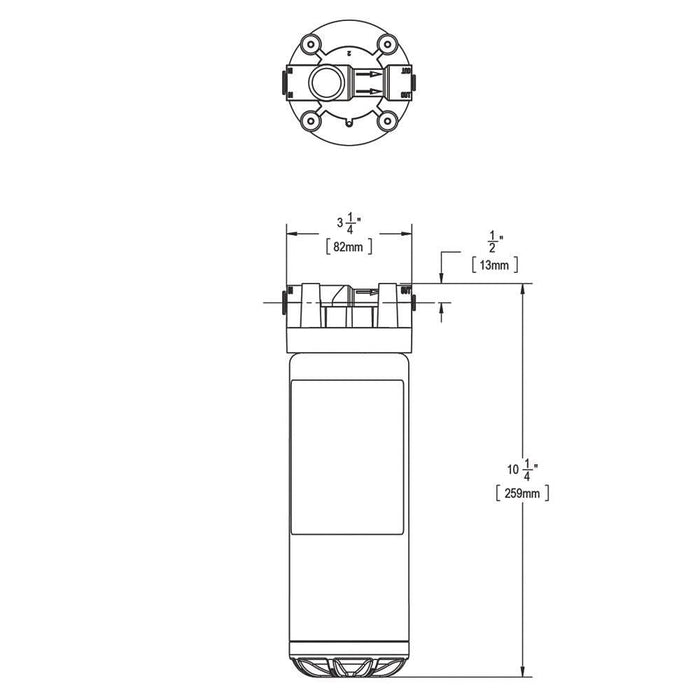 Elkay ERF750 – WaterSentry Plus Replacement Filter, For use with Built-in Water Dispenser (Liv Residential units) - The Fountain Direct