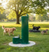 Stern Williams 5325-90-GR Exterior Pedestal Drinking Fountain with Pet Station - The Fountain Direct 