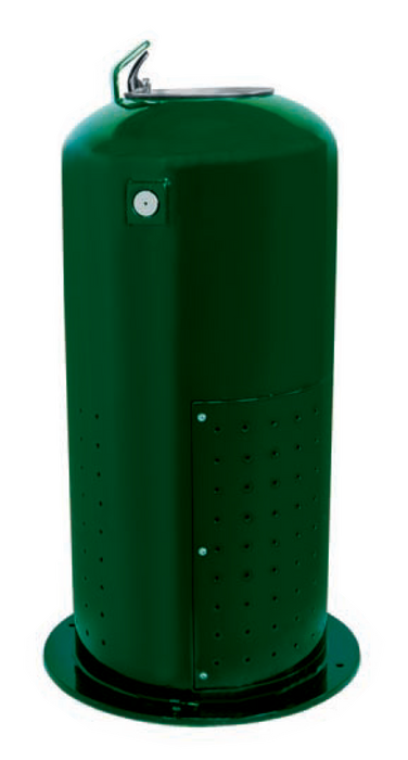 Stern-Williams 5380 Series Single Pedestal Mount Refrigerated Drinking Fountain – Durable, Vandal-Resistant, and ADA Accessible Options