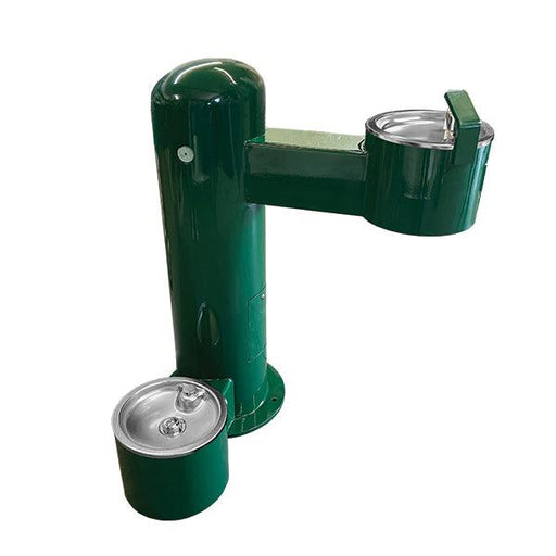 Stern-Williams 5400-90 Single Pedestal Drinking Fountain with Pet Fountain