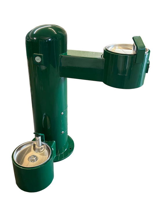 Stern-Williams 5400 Series Single Pedestal Drinking Fountain – ADA Compliant, Durable, and Frost Proof Option Available