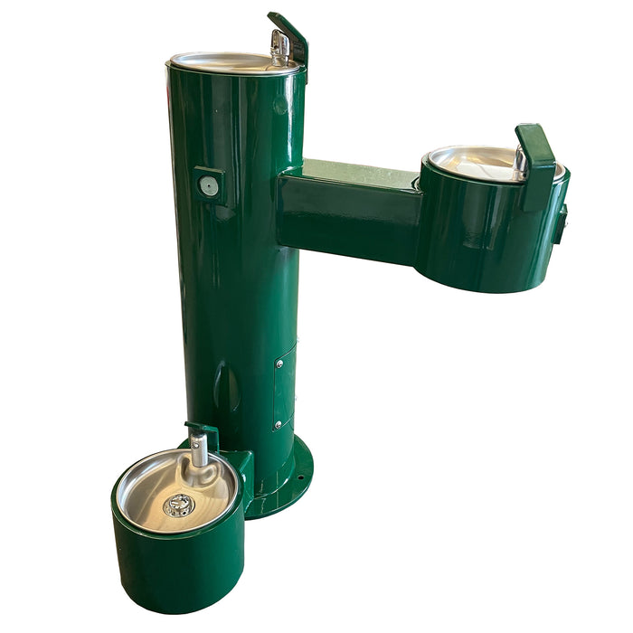 Stern-Williams 5700 Series Dual Pedestal Drinking Fountains – ADA Compliant, Vandal-Resistant, and Frost Proof Options