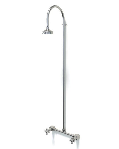 Rainware Bribie 2003 Hot & Cold Outdoor Shower – Slimline 316 Stainless Steel Column