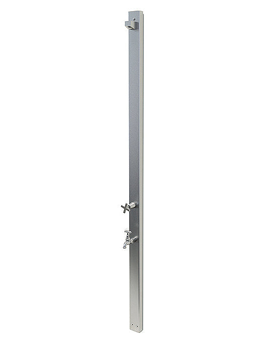 Rainware Aussie Wall 2202 Wall-Mounted Outdoor Shower with Foot Wash – Cold Water, Space-Saving Design