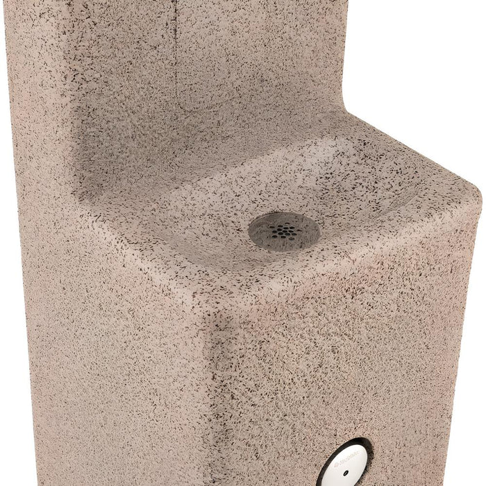 Global Industrial™ Outdoor Bottle Filling Station with Filter – Durable Rotocast Granite, Vandal-Resistant, ADA Compliant, 3,600-Gallon PFAS Filtration – 603602F