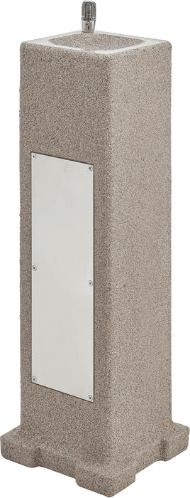 Global Industrial™ Outdoor Pedestal Drinking Fountain, Vandal-Resistant, ADA Compliant - Filtration – 603603F - The Fountain Direct 