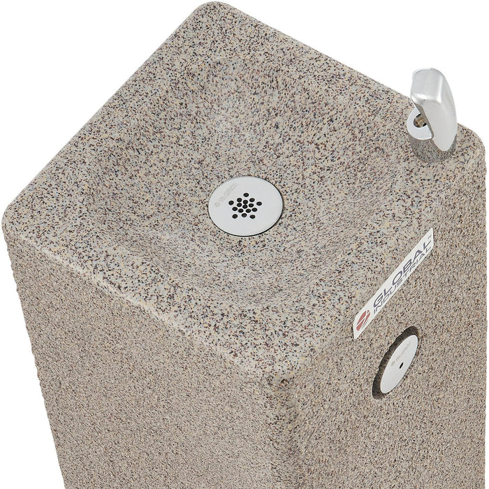 Global Industrial™ Outdoor Pedestal Drinking Fountain, Vandal-Resistant, ADA Compliant - Filtration – 603603F - The Fountain Direct 