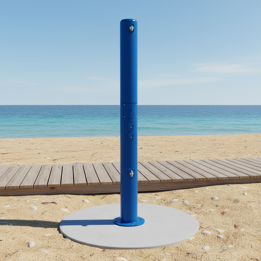 Outdoor Commercial Shower Towers – The Fountain Direct — The Fountain Direct