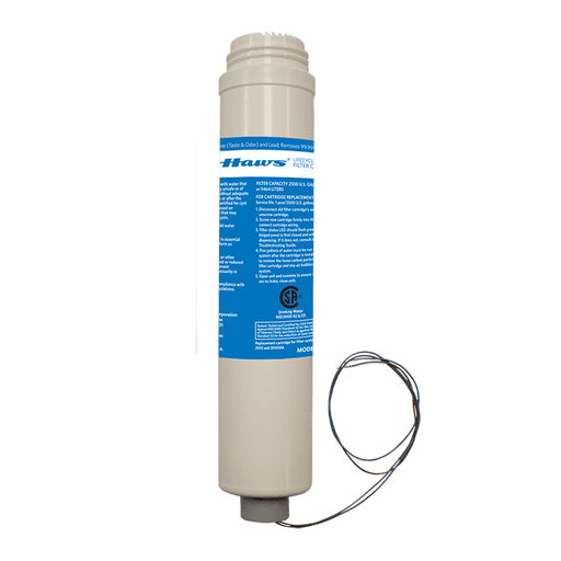 Haws 6423 – Hydration by Haws Replacement Filter Cartridge, 2,500 gal - The Fountain Direct