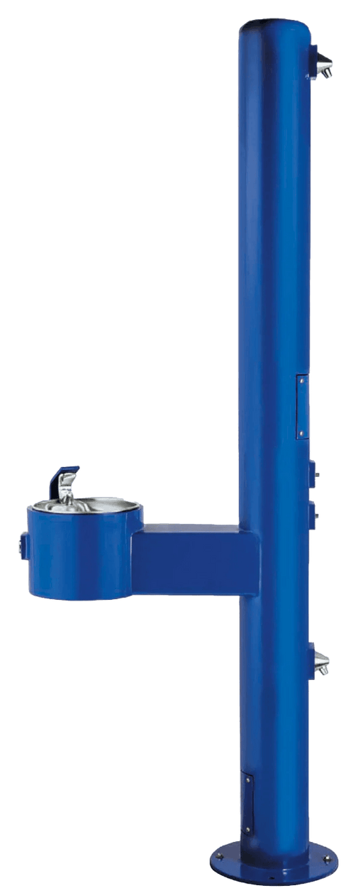 Stern-Williams 6600 Outdoor Water Drinking Fountain with Public Shower & Foot Spray – ADA Compliant - The Fountain Direct