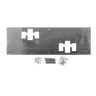 Haws 1011B Hi-Lo ADA Vandal-Resistant Dual Drinking Fountain and Mounting Panel – Stainless Steel - The Fountain Direct