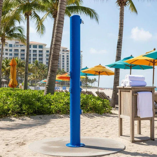 Stern-Williams 6800 Beach Shower Towers – ADA Compliant, Available 6825 model with Grab Bars - The Fountain Direct