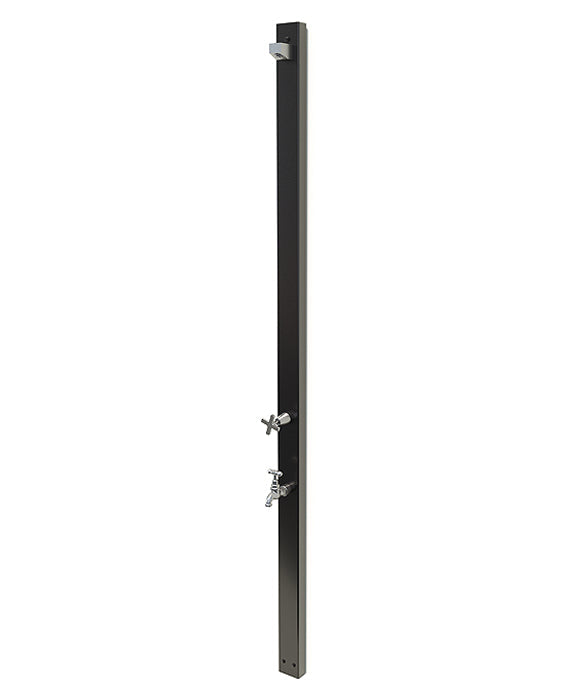 Rainware Aussie Wall 2202 Wall-Mounted Outdoor Shower with Foot Wash – Cold Water, Space-Saving Design