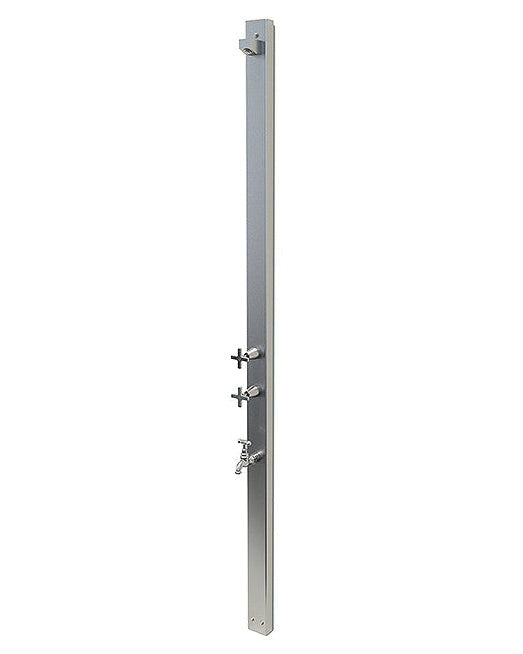 Rainware Aussie Wall 2400 Hot & Cold Wall-Mounted Exterior Shower with Foot Rinse