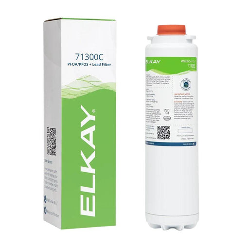 Elkay WaterSentry® PFOA/PFOS (PFAS) + Lead + Microplastics NSF/ANSI Certified 2250 Gal 12 Month Filter - The Fountain Direct