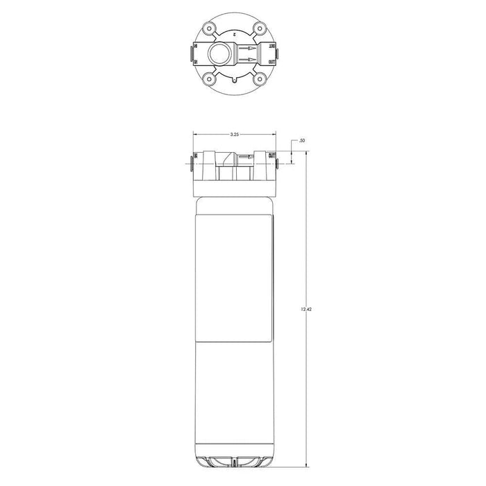 Elkay WaterSentry® PFOA/PFOS (PFAS) + Lead + Microplastics NSF/ANSI Certified 2250 Gal 12 Month Filter - The Fountain Direct