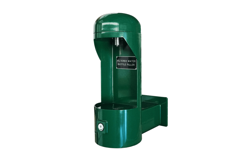 Stern-Williams 7300 Water Fountain & Bottle Filler For Parks – Vandal-Resistant, and Space-Saving - The Fountain Direct