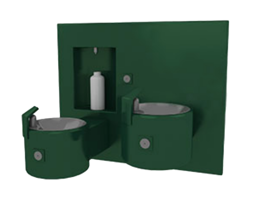 Stern-Williams 7320 Series Wall Mounted Bottle Filler & Handicap Accessible Drinking Fountain – Durable, Vandal-Resistant, and ADA Compliant