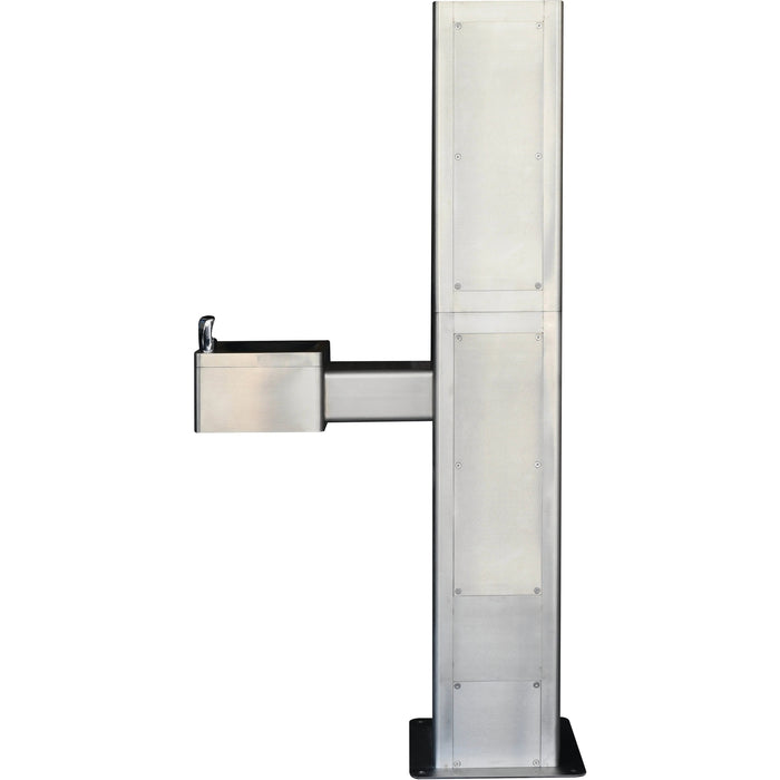 Global Industrial™ Outdoor Drinking Fountain with Bottle Filling Station – Stainless Steel, ADA Compliant – 761216 - The Fountain Direct 