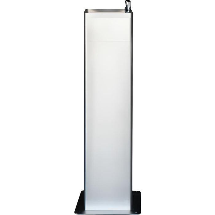Global Industrial™ Outdoor Pedestal Drinking Fountain – 316 Stainless Steel, Corrosion-Resistant, Vandal-Resistant, ADA Compliant, Unfiltered – 761223