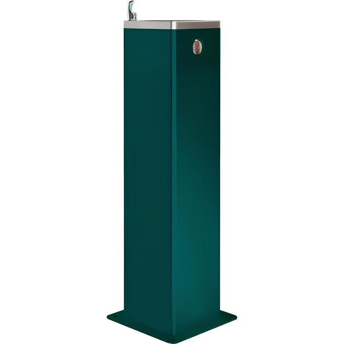 Global Industrial™ Outdoor Pedestal Drinking Fountain – 316 Stainless Steel, Corrosion-Resistant, Vandal-Resistant, ADA Compliant, Unfiltered – 761223