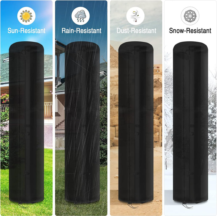 Outdoor shower protective cover – product feature overview