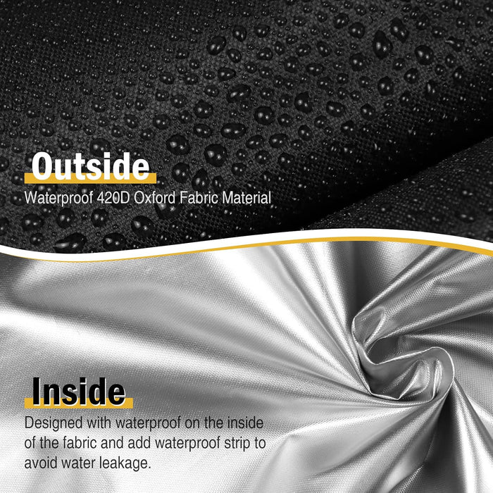 Outdoor shower protective cover – weather protection details